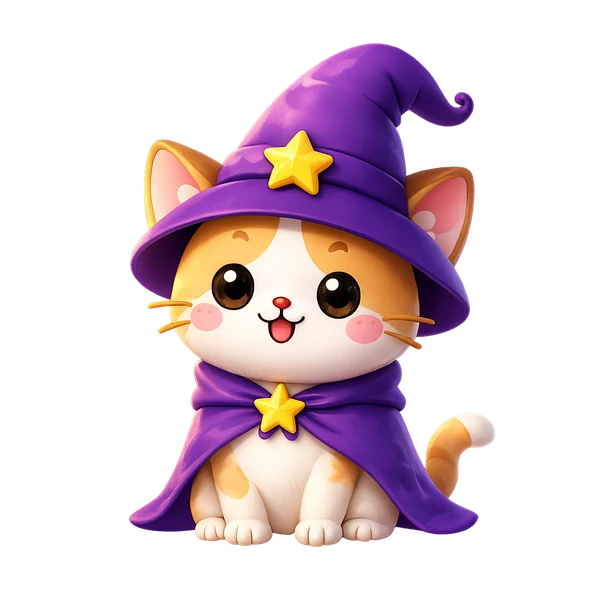 Wizard kitten